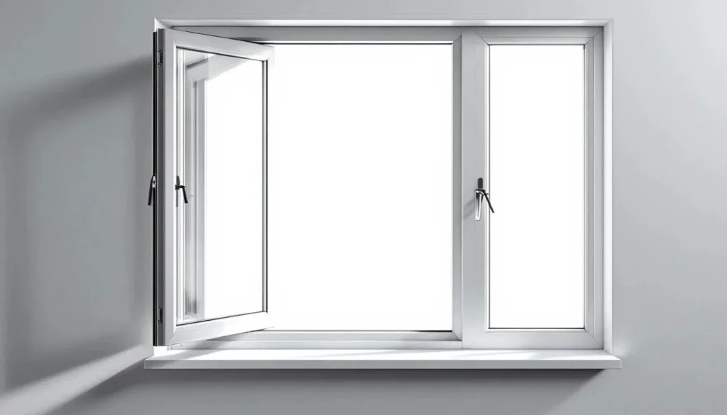 photo d'une fenêtre en aluminium par BVL serrulac